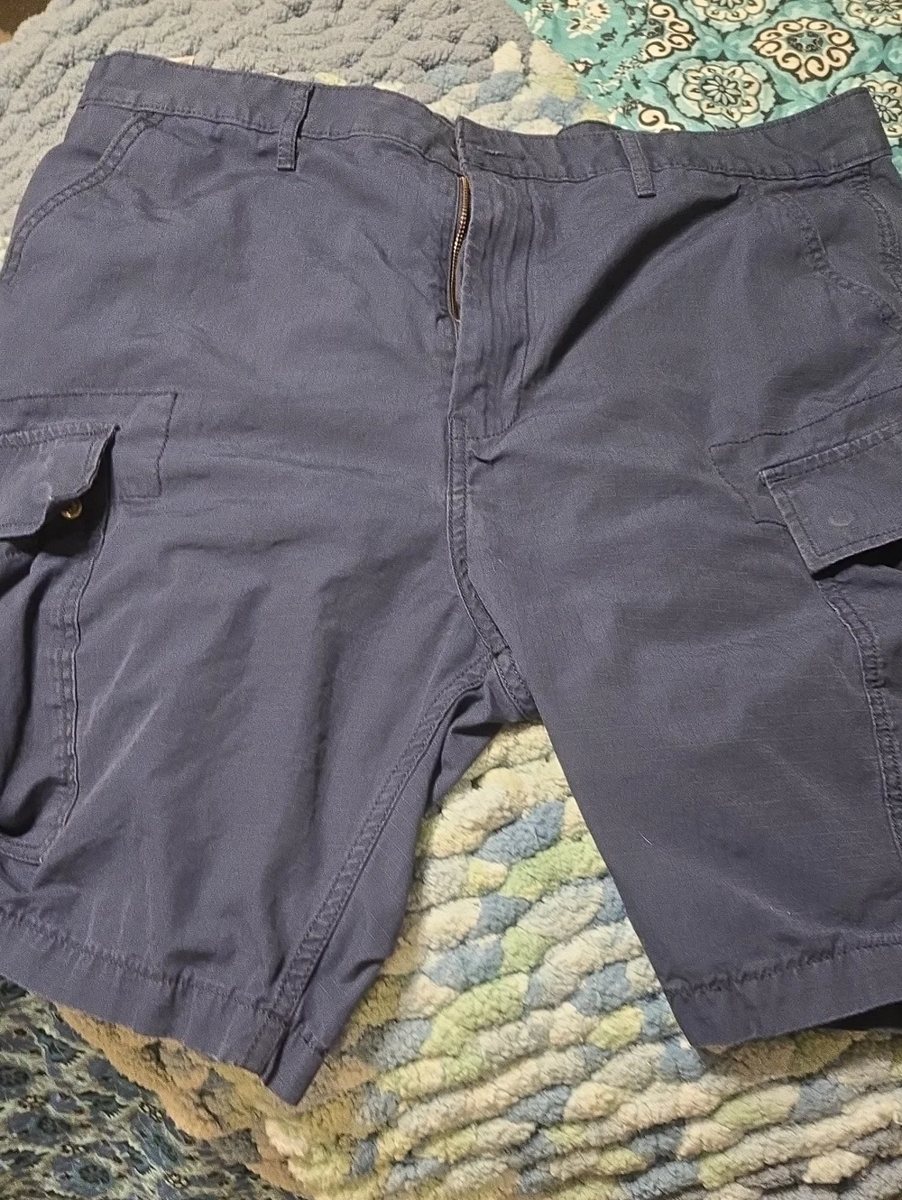 Levi's Navy Blue Cargo Shorts
